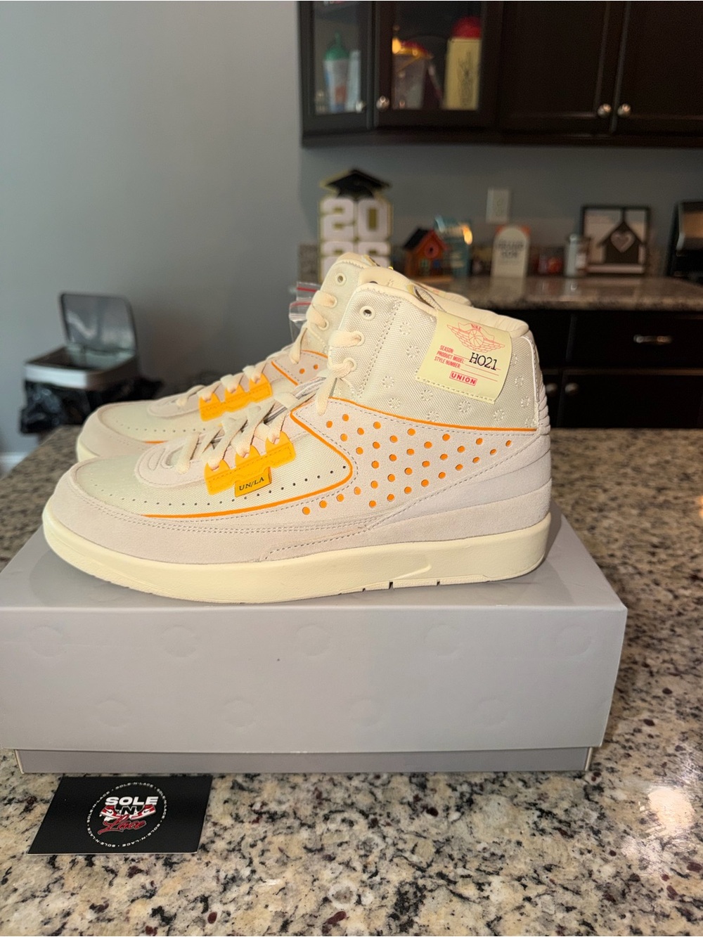 Size 9 Jordan 2 Retro SP Union Rattan SKU DN3802-200 Brand New